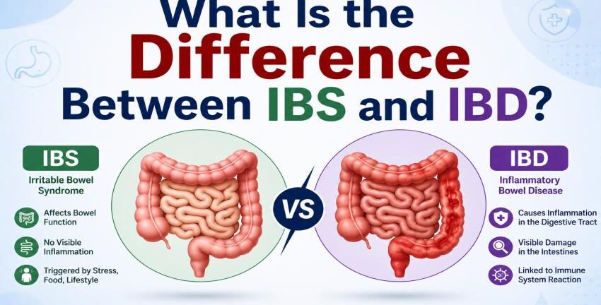 Difference Between IBS and IBD – IBS vs IBD Symptoms and Treatment Guide